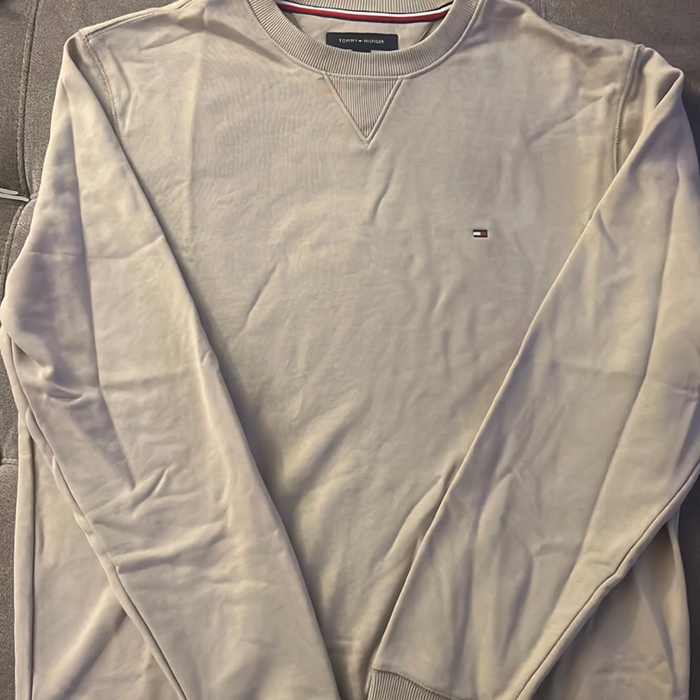 Tommy Hilfiger crew neck sweater.